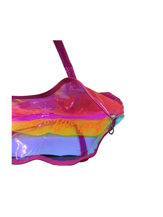 Plastic Beach Bag Waterproof Multicolour