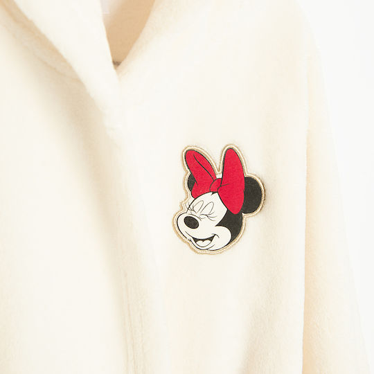 Cool Club Kids Hooded Bathrobe White