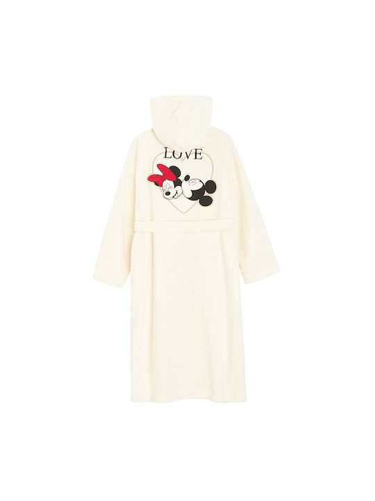 Cool Club Kids Hooded Bathrobe White