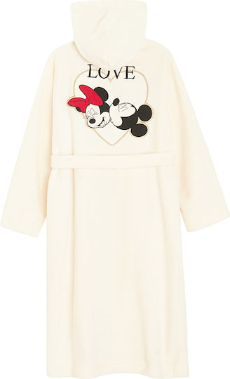 Cool Club Kids Hooded Bathrobe White