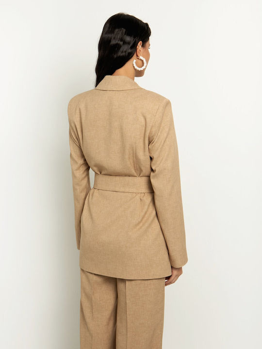 Toi&Moi Blazer pentru femei Sacou Bej