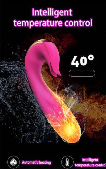 La Lolita Amsterdam Vibrator Spear Iepurele Violet 20cm