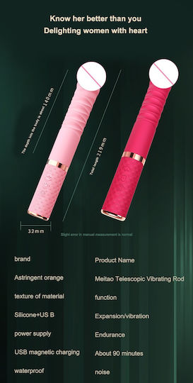 La Lolita Amsterdam Clark Vibrator G-Punkt Rot