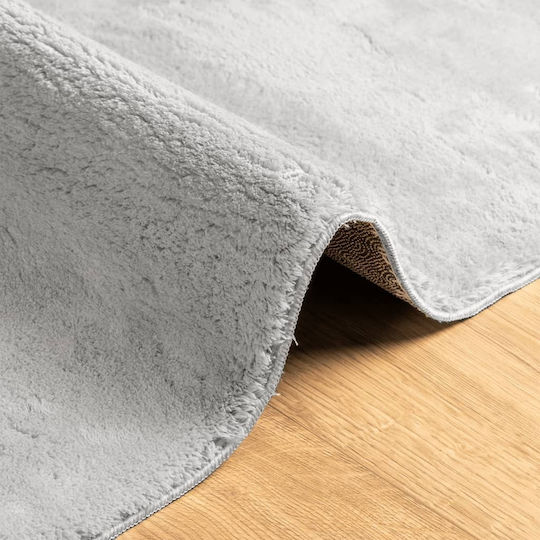 vidaXL Huarte Anti-slip Rug Rectangular Gray