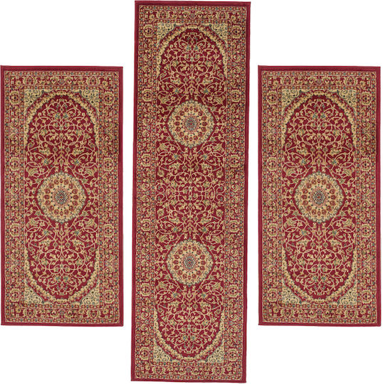Isexan 1905 Rug Rectangular Burgundy