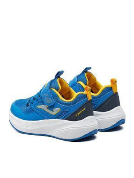 Ferro Kids Sneakers with Scratch Navy Blue