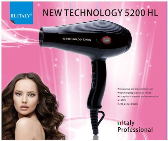 Hairlux Italy Technology Super Hot Hl Professionell Haartrockner 2400W