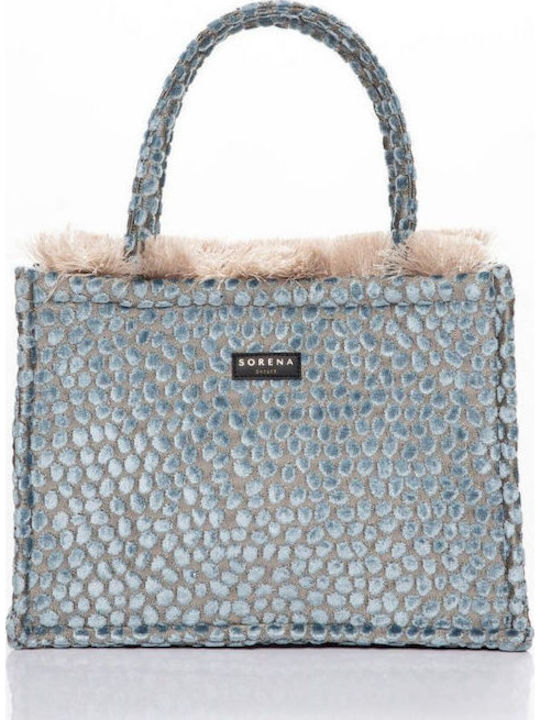 Sorena Greece Medium Tote Bag Cyclades 1027 - Sky