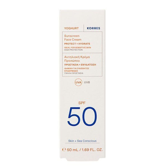 Korres Yoghurt Cremă Antisolară de Față SPF50 50ml