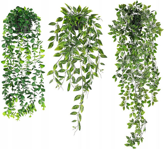 Plantă Artificială Decorativă Green 90cm 3buc