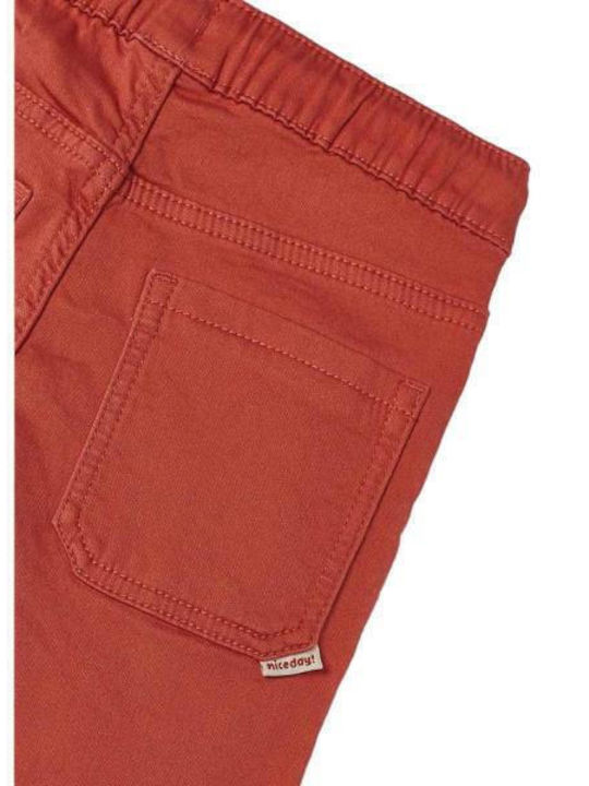 Kids' Shorts/Bermudas Fabric Orange