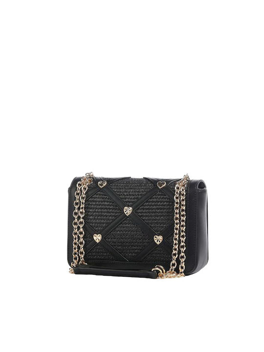 Moschino Damen Tasche Schulter Schwarz