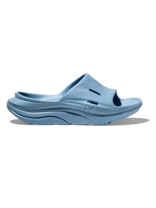 Hoka Ora Recovery Frauen Flip Flops in Hellblau Farbe