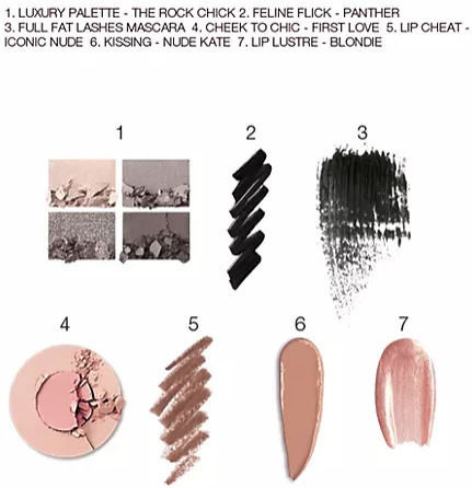 Charlotte Tilbury Look Makeup Set Light 7pcs