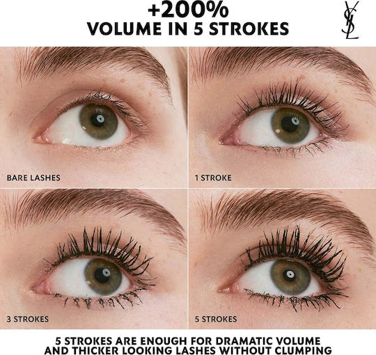 Ysl Lash Clash Extreme Volume Wasserdicht Mascara für Band Schwarz 8.6ml