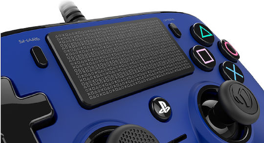 Nacon Ενσύρματο Gamepad για PC / PS4 Μπλε