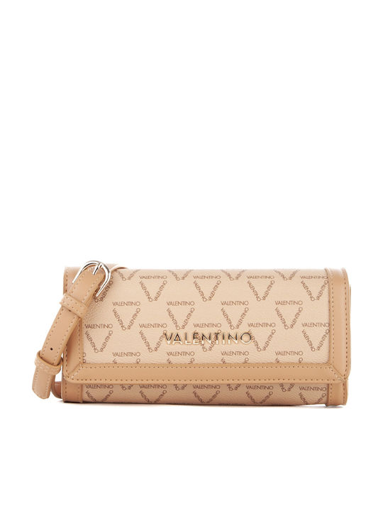 Small Leather Women's Wallet Cards with RFID Coral