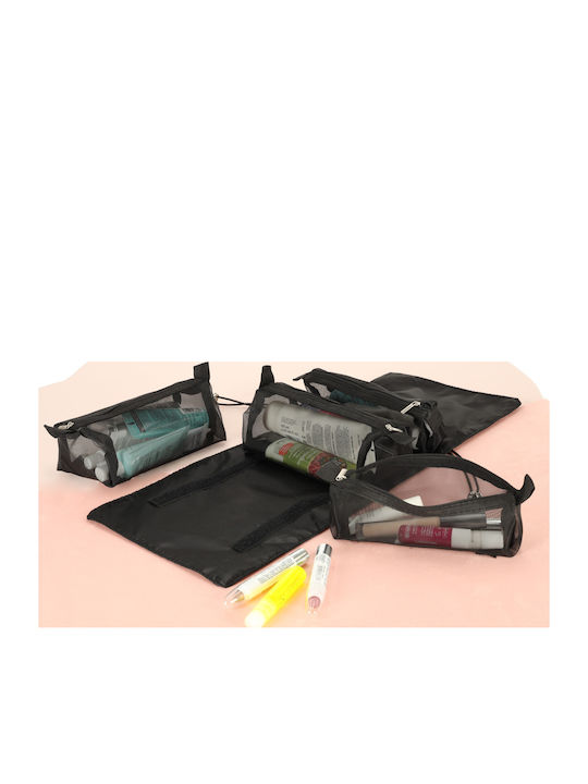 Toiletry Bag in Black color 22.5cm