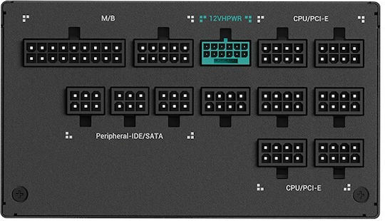 Deepcool PX1300P 1300W Черен Компютърно захранване Пълен модул 80 Plus Platinum