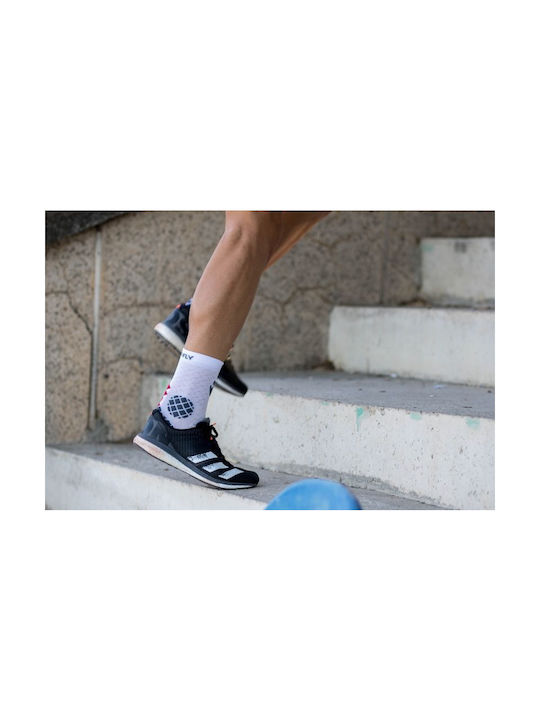 Try to Fly Socken Weiß Grau