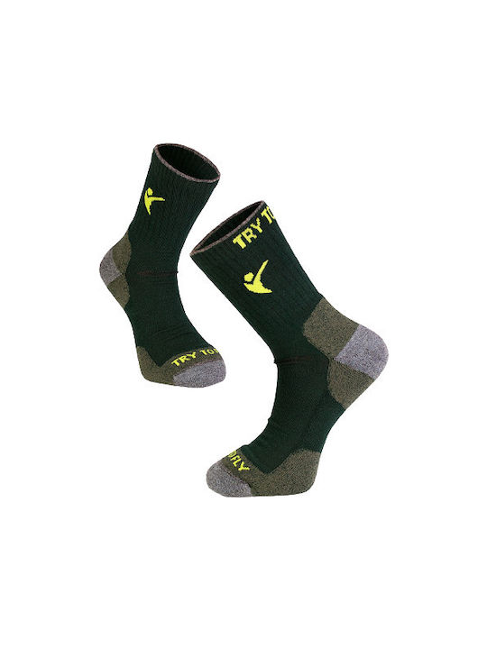 Try to Fly Κάλτσες Dark Green