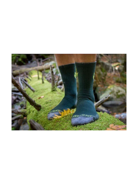 Try to Fly Κάλτσες Dark Green