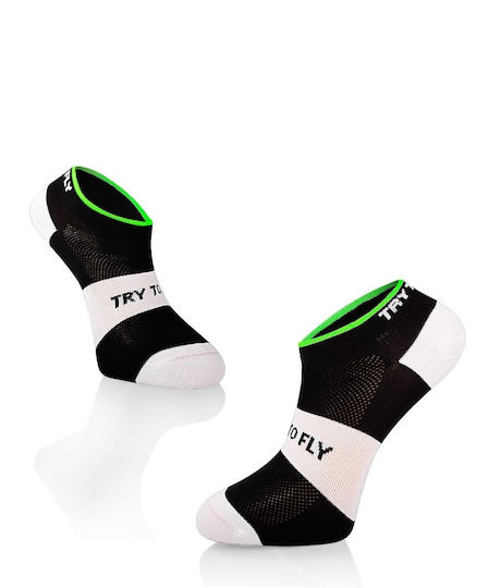 Try to Fly Mehrfarbige Fahrradsocken
