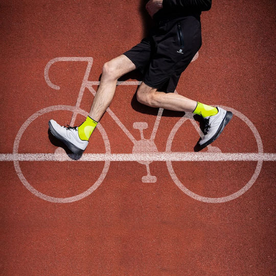 Try to Fly Fahrradsocken Gelbe