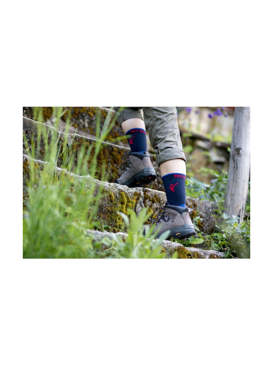 Try to Fly Blau Socken