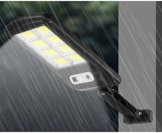 Lampă Solară Stradală cu Senzor de Mișcare, Fotocelulă și Telecomandă IP65