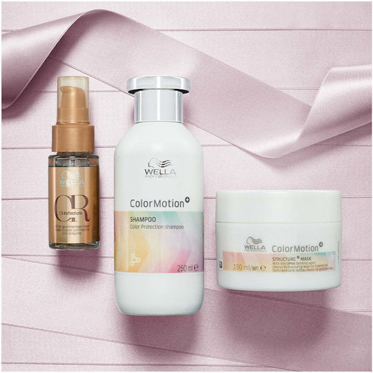 Wella Professionals Colormotion Box (shampoo 250ml,mask 150ml, Oil Reflection 30ml