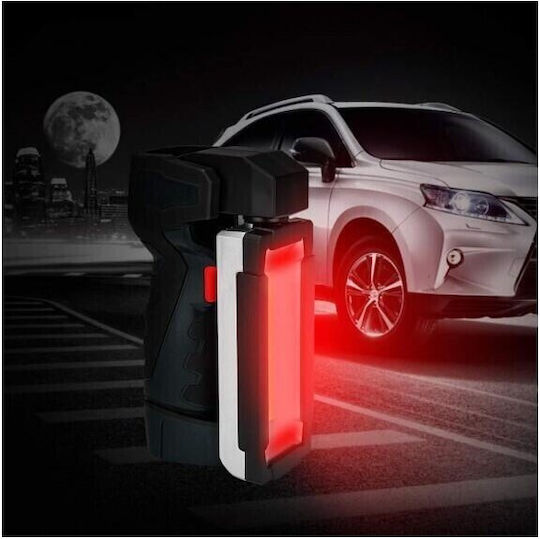 Work & Site Light Extension Cord Rechargeable LED with Brightness up to 500lm Foldable