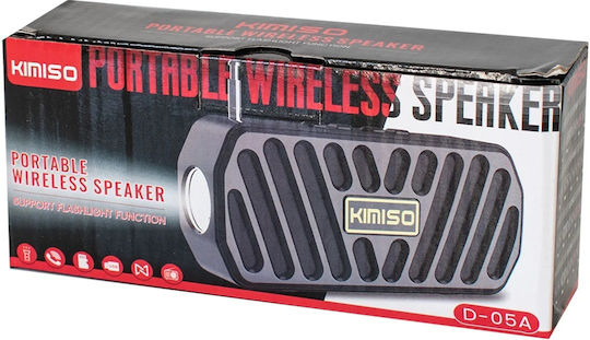 KMS-05A Bluetooth Speaker 5W with Radio and Battery Life up to 3 hours Red
