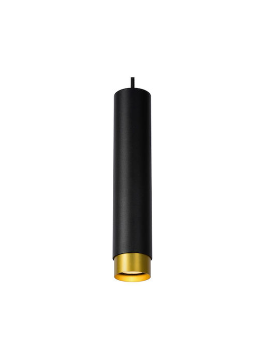 Lucide Lightning Hängelampe Schwarz mit Fassung GU10