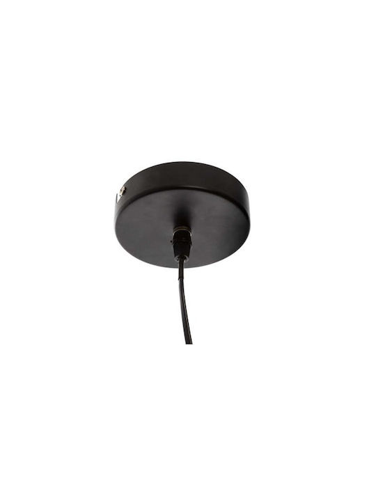 Pendant Light Black with Socket E27 38x38x20cm
