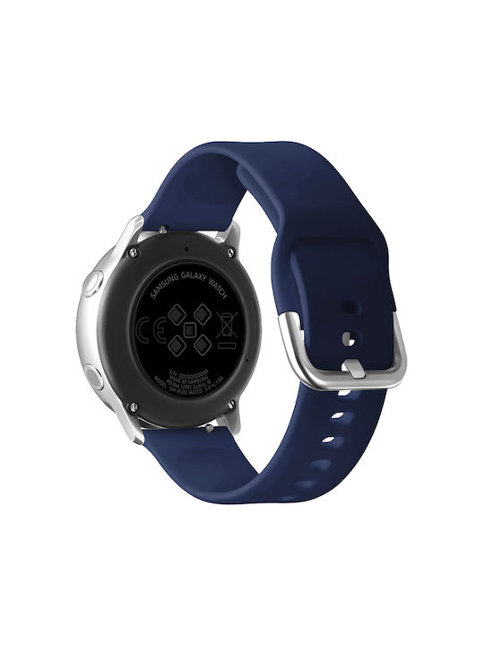 Sonique Strap Silicone Navy Blue (Samsung, Huawei, Amazfit, Xiaomi, Honor)