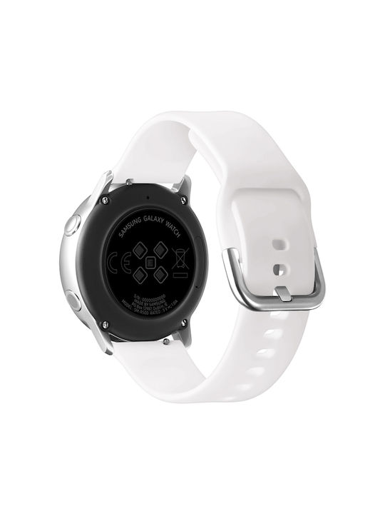 Sonique Strap Silicone White (Samsung, Huawei, Amazfit, Xiaomi, Honor)