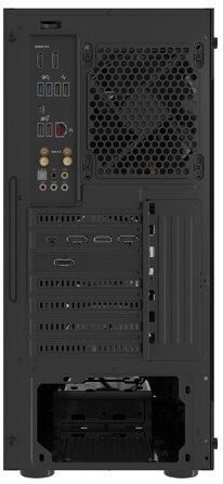 Natec Fury Shobo SH4F Gaming Midi Tower Computer Case with Side Window Black