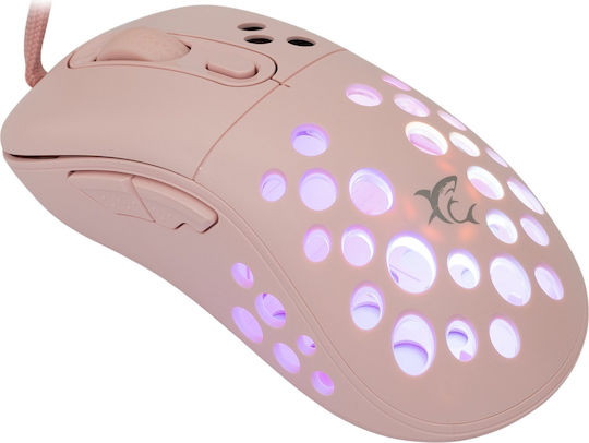 White Shark GM-5013 RGB Gaming Ποντίκι 12800 DPI Azrael Pink