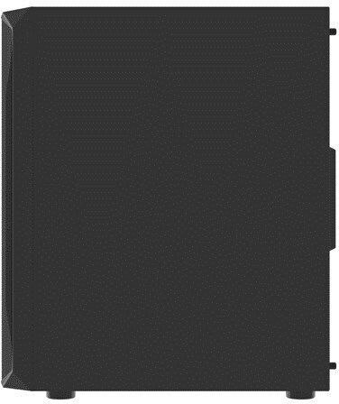 Natec Fury Shobo SH4 RGB Gaming Midi Tower Κουτί Υπολογιστή με Πλαϊνό Παράθυρο Μαύρο