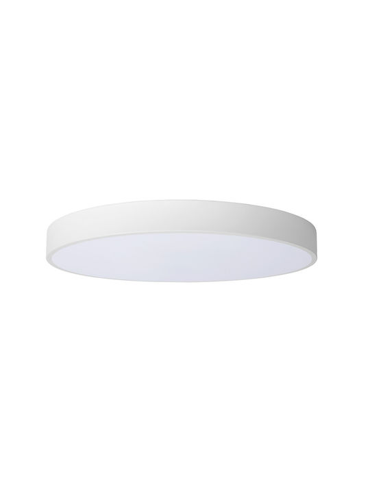 Lucide Lightning Φωτιστικό Plastic Ceiling Light with Integrated LED White