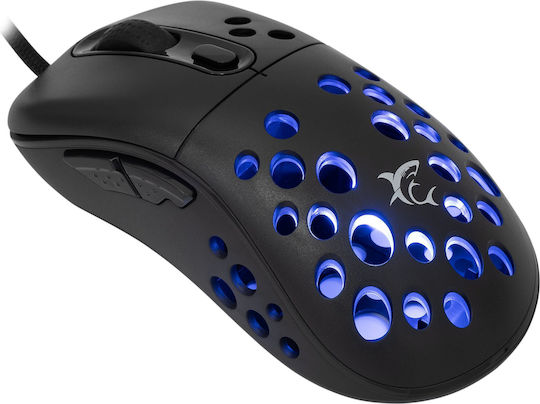 White Shark GM-5013 RGB Gaming Mouse 12800 DPI Azrael Black