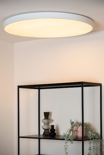 Lucide Lightning Ceiling Mount Light White with Integrated LED