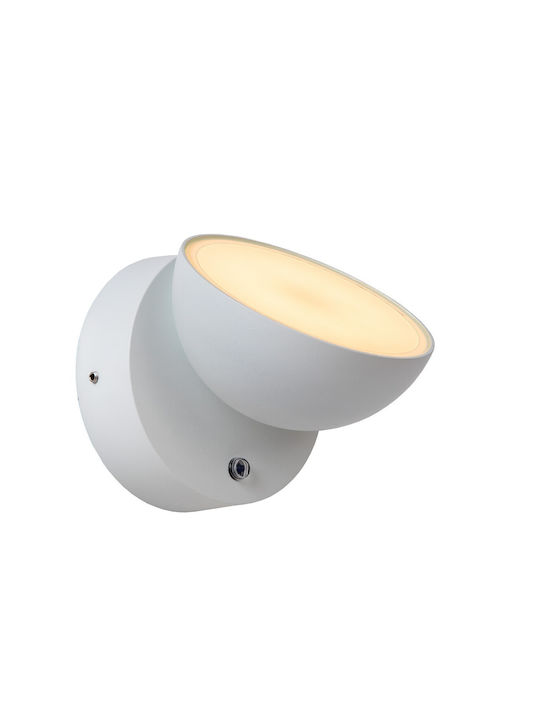 Lucide Lightning Wall-Mounted Outdoor Light LED IP54 12W with Warm White Light