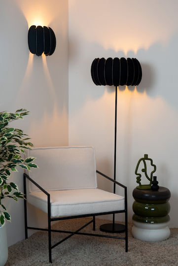 Lucide Lightning Lamp Wall with Socket E27 Black