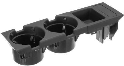 Carro Car Cup Holder Multiple Use 2 Slots for Door in Black Colour