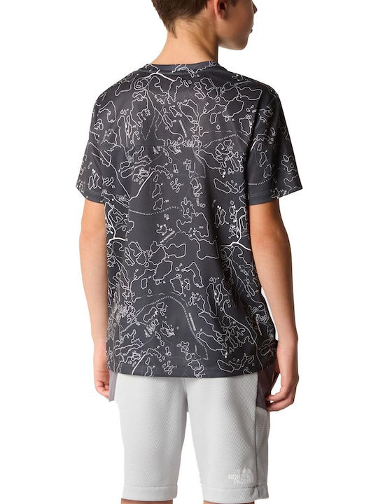 Παιδικό T-shirt Γκρι NEVER STOP