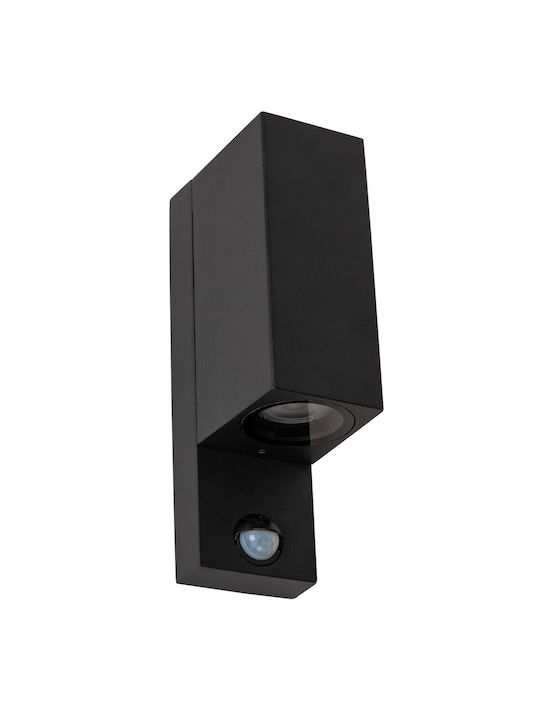 Lucide Lightning Στεγανό Επιτοίχιο Εξωτερικό Φωτιστικό Μαύρο Lucide Lightning Στεγανό Επιτοίχιο Εξωτερικό Φωτιστικό Μαύρο