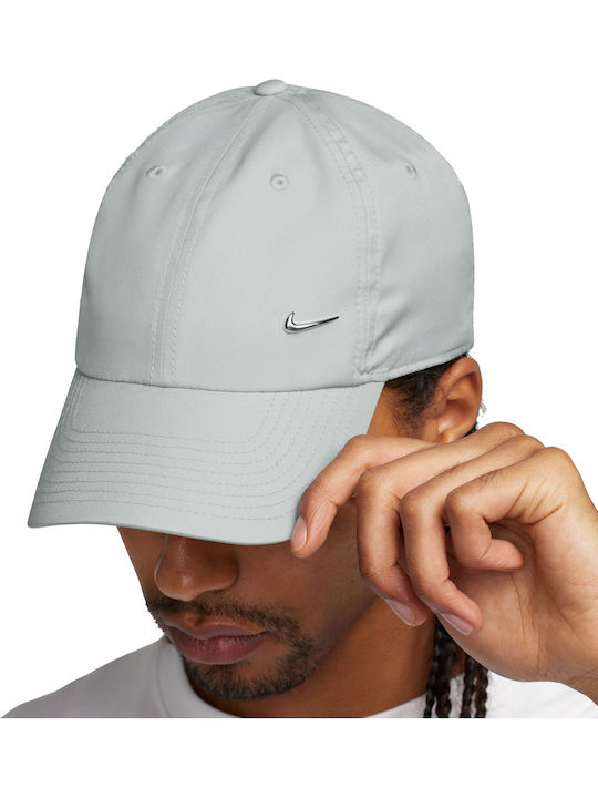 Dri-Fit Club Metal Swoosh Jockey Gray