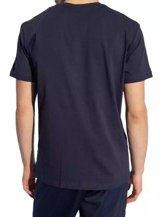 Emporio Armani Ανδρικό T-shirt Κοντομάνικο Navy Μπλε